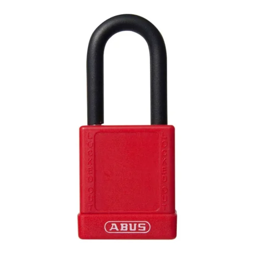 ABUS 74/40 Keyed Lockout Padlock, 1-1/2" Non-Conductive Shackle 09805