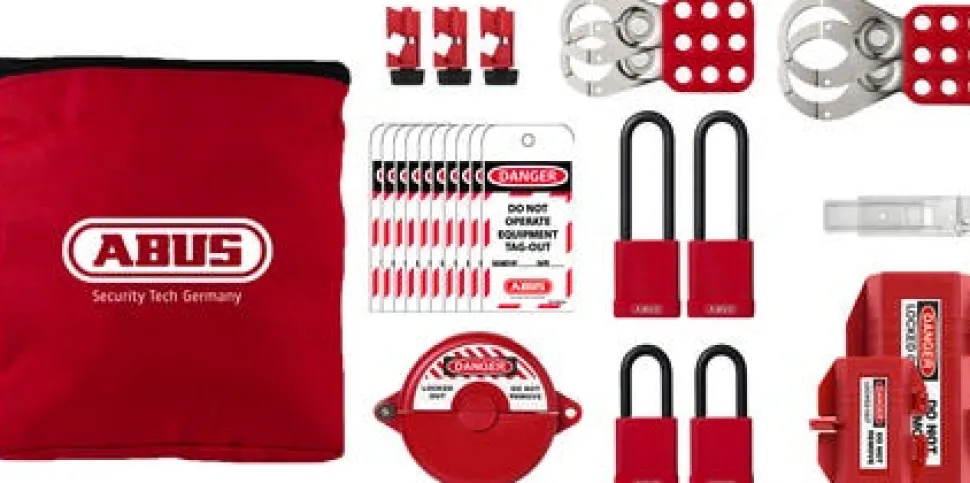 ABUS Deluxe Lockout Tagout Pouch Kit K915 97179