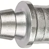 Amflo CP21-44 Plug, 1/4" I/M Design Lock-On, 1/4" ID, Steel