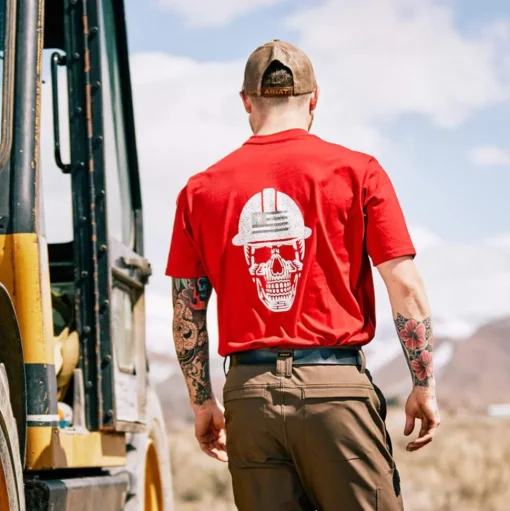 Ariat Rebar Cotton Strong Roughneck Graphic T-Shirt