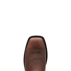 Ariat RigTek Wide Square Toe Waterproof Composite Toe Work Boot - Oiled Brown 10012932