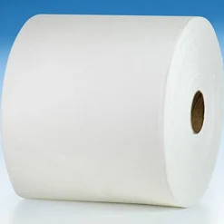 Berk International Mightywipe Light Weight White 12" x 12" x 1100 Sheets Perforated Sheets/Roll MW-60-CPJ-1