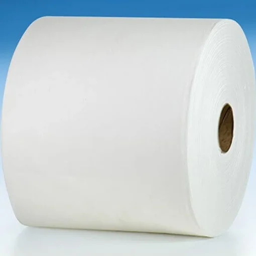 Berk International Mightywipe Light Weight White 12" x 12" x 1100 Sheets Perforated Sheets/Roll MW-60-CPJ-1