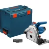 Bosch 6-1/2" Track Saw with Plunge Action and L-Boxx Carrying Case GKT13-225L