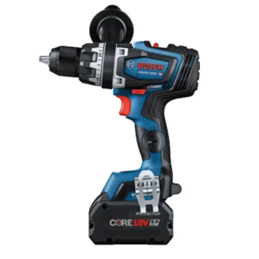 Bosch PROFACTOR 18V Connected-Ready 1/2'' Hammer Drill/Driver Kit with CORE18V 80 Ah PROFACTOR Performance Battery GSB18V-1330CB14
