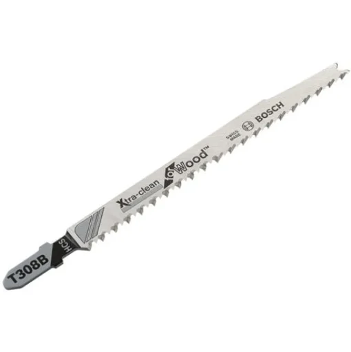 Bosch T-Shank Jigsaw Blades Xtra-Clean Wood T308B