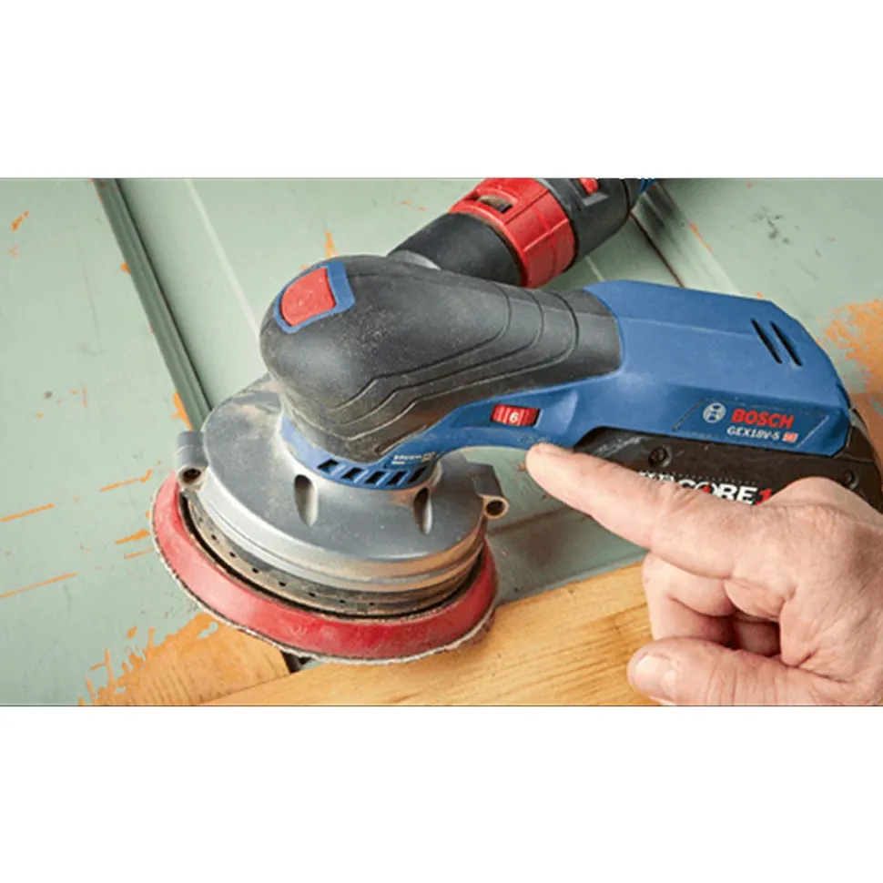 Bosch 18V Brushless 5" Random Orbit Sander (Bare Tool) GEX18V-5N