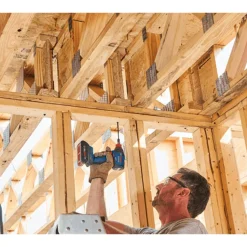 Bosch 18V Brushless Connected-Ready Freak 1/4'' and 1/2'' Two-In-One Bit/Socket Impact Driver Kit with CORE18V 40 Ah Compact Battery GDX18V-1860CB15