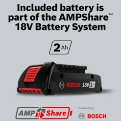 Bosch 18V Brushless StarlockPlus Oscillating Multi-Tool 2 Ah Kit GOP18V-34B12