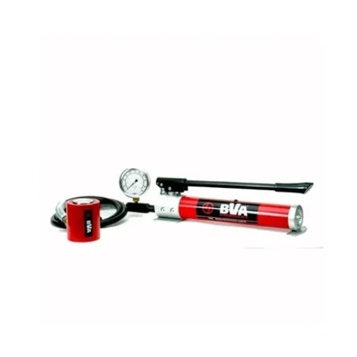 BVA 20 Ton 1.75" Stroke Hydraulic Cylinder Set with P1000 Hand Pump SP10-2002L
