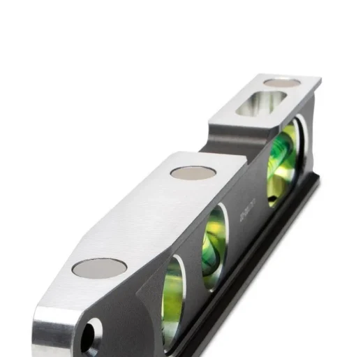 Crescent Billet Level, 15" H x 075" W, Aluminum LBL1100-02