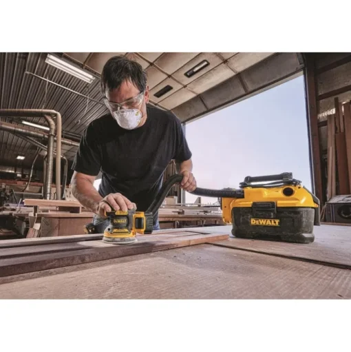 DeWalt 20 V MAX Brushless 5" Random Orbit Sander With 20V MAX* 3Ah Battery (4 Pack) DW-DCB200-4-DW-DCW210B