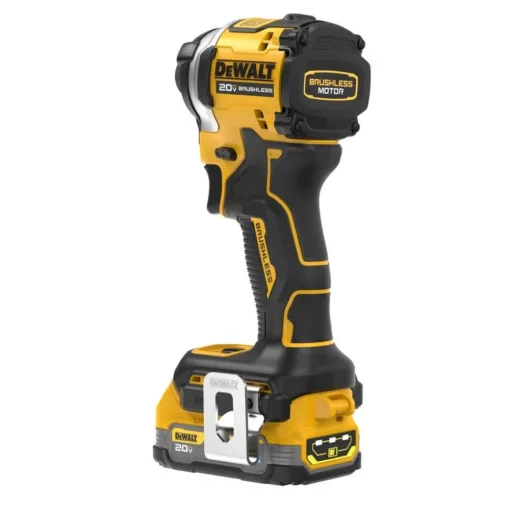 DeWalt ATOMIC 20V MAX Brushless Cordless 3-Speed 1/4" Impact Driver POWERSTACK Kit DCF850E1