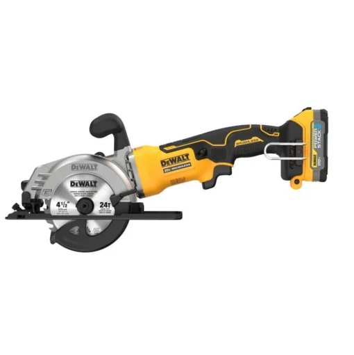 DeWalt ATOMIC 20V MAX* Brushless 4-1/2" Cordless Circular Saw Kit DCS571E1