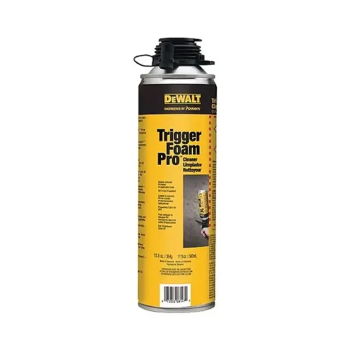 DeWalt Pallet Triggerfoam Pro Standard 29 Oz Expansion Foams (120x) + Pro Deluxe Metal Dispensing Gun (3x) + Pro Cleaner 17 fl. oz. (6x) Bundle DW-08136P-PWR-DW-08128-PWR-DW-08147-PWR