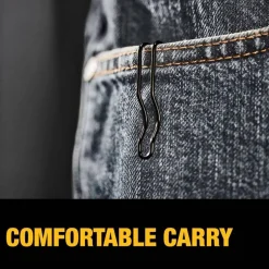 DeWalt Push & Flip Folding Utility Knife w/ Storage DWHT10992