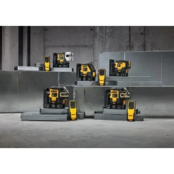 DeWalt USB Rechargeable Green 3X180° Line Laser Kit DCLE14301G