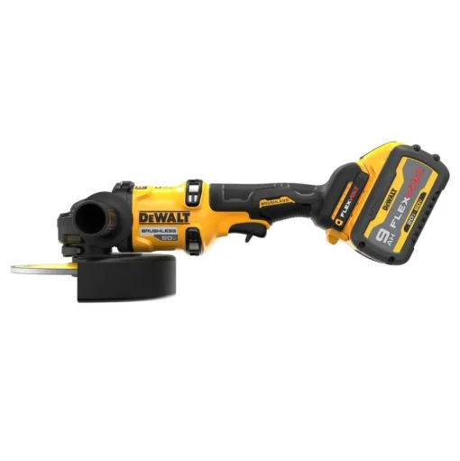 DeWalt 60V MAX* 7" Brushless Cordless Grinder with Kickback Brake Kit DCG440X2