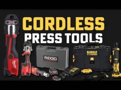 DeWalt 20V MAX* Compact Press Tool Kit with CTS Jaws DCE210D2K