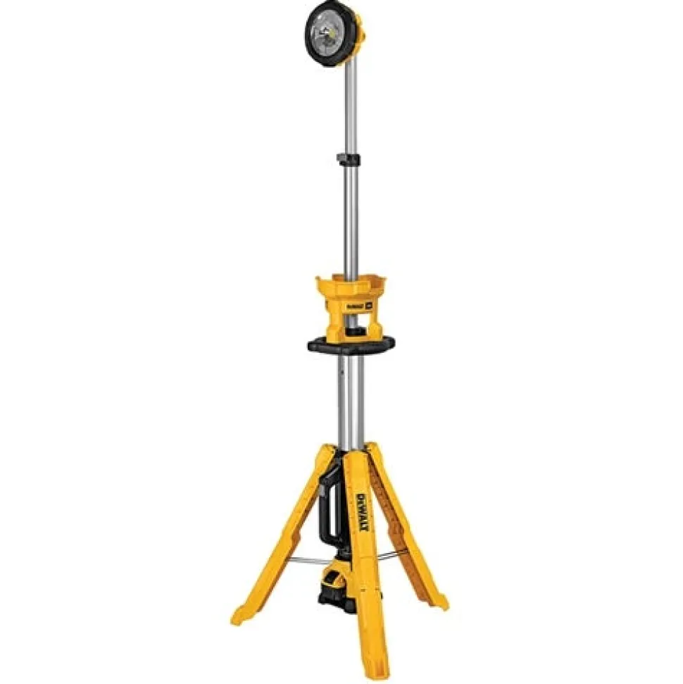 DeWalt 20V MAX Cordless Tripod Light 3000 Lumens 6.0Ah Kit DCL079R1