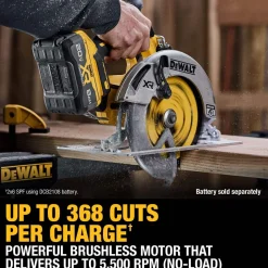 DeWalt 20V MAX Lithium-Ion 7-1/4