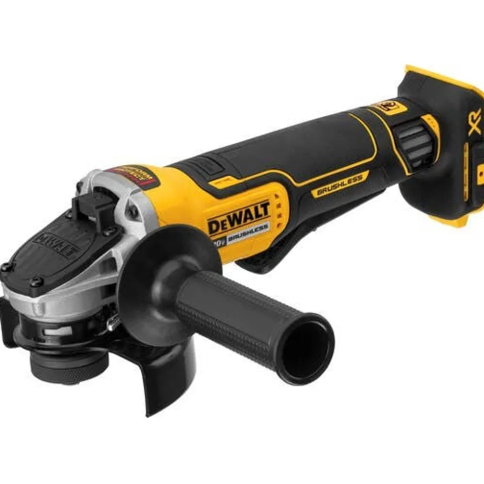 DeWalt 20V MAX XR 45'' Paddle Switch Small Angle Grinder with Kickback Brake (Tool Only) DCG413B