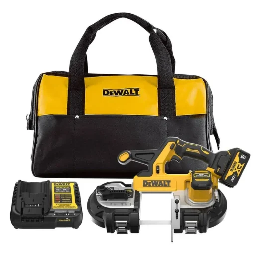 DeWalt 20V MAX XR Mid-Size Bandsaw 5.0Ah Kit DCS378P1