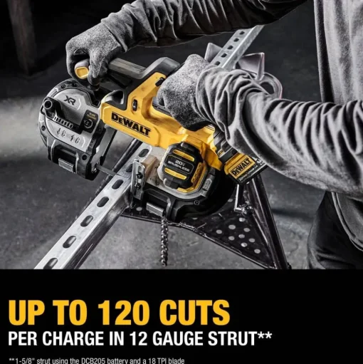 DeWalt 20V MAX XR Mid-Size Bandsaw 5.0Ah Kit DCS378P1