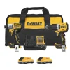 DeWalt 20V MAX*XR® 2-Tool Hammer Drill/Impact Combo Kit with POWERPACK ™ Batteries DCK250QQ2