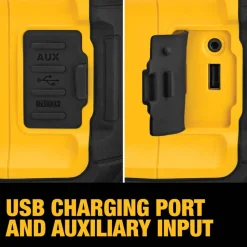 DeWalt 12V/20V MAX Jobsite Bluetooth Speaker DCR010