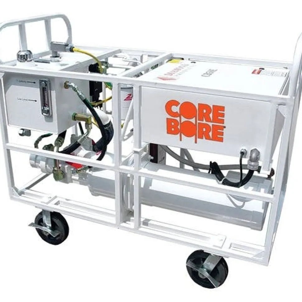 Diamond Products Core Bore 50HP Electric CB50E 22 GPM Hydraulic Pump 3/4" Hose 4250055