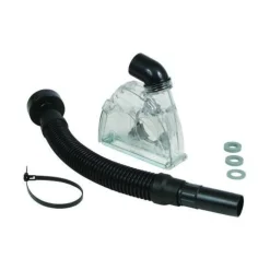 Dustless CutBuddie 4-5" Grinder Vacuum Dust Guard D1730