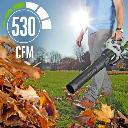 EGO POWER+ 530 CFM Turbo Variable Speed Dial Blower w/ 2.5Ah Battery & Charger Kit LB5302