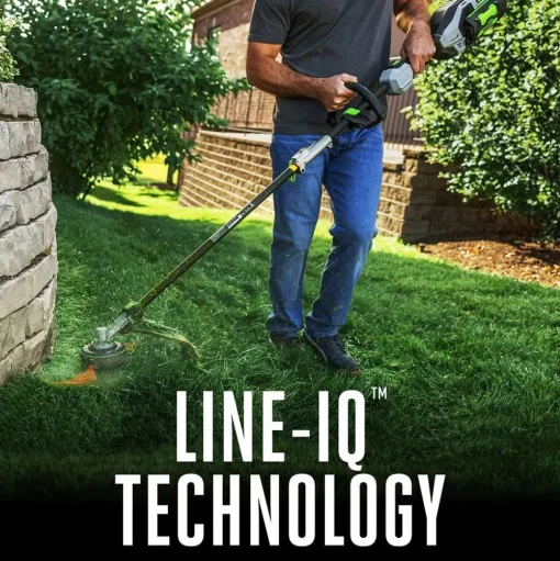 EGO POWER+ 17" Line IQ Powerload, Carbon Fiber String Trimmer w/ 5.0Ah Battery & Charger Kit MST1704