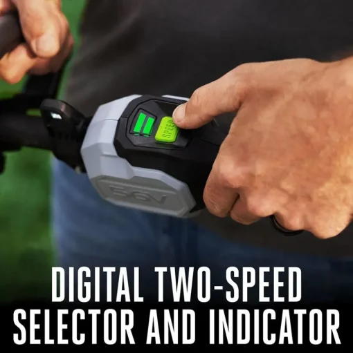 EGO POWER+ 17" Line IQ Powerload, Carbon Fiber String Trimmer w/ 5.0Ah Battery & Charger Kit MST1704