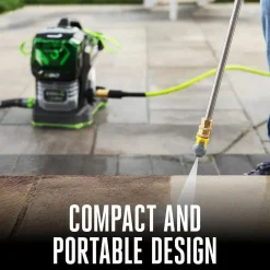 EGO POWER+ 2100 PSI Compact Pressure Washer (6.0Ah) Kit HPW2105