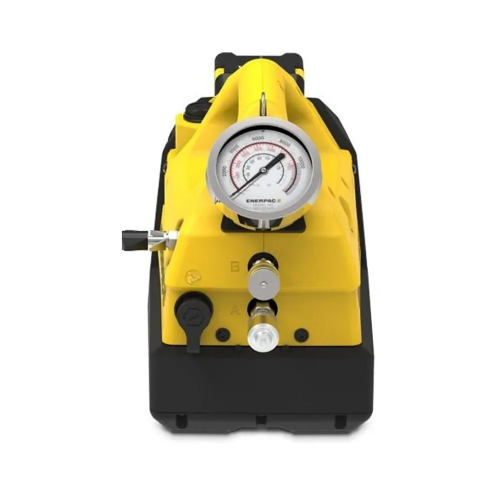 Enerpac 54V Cordless Hydraulic Torque Wrench Pump Kit, 115V Charger, 4/2 Valve, 122 cu. in. Usable Oil w/ Pendant Control XC2502BB