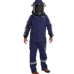 Enespro ArcGuard Performance 40 cal Jacket & Bib Kit w/ Lift Front Hood & Voltage Gloves ARC40KIT-LG11
