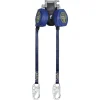 FallTech 8' EdgeCore FT-X Class 2 LE SRL, Twin-leg with Steel Snap Hooks 84108TP1