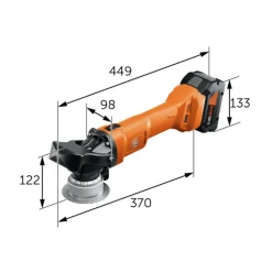 Fein AKFH 18-5 T 18V Cordless Beveler AS 71380360090