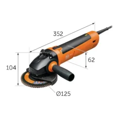Fein CG 15-150 BL 6" Angle Grinder Switch 1500 Watts Brushless Brake 72227860120