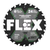 FLEX 6-1/2" 24T Carbide Circular Saw Blade FA201002-10B