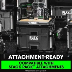 FLEX STACK PACK 2-Drawer Tool Box FS1106