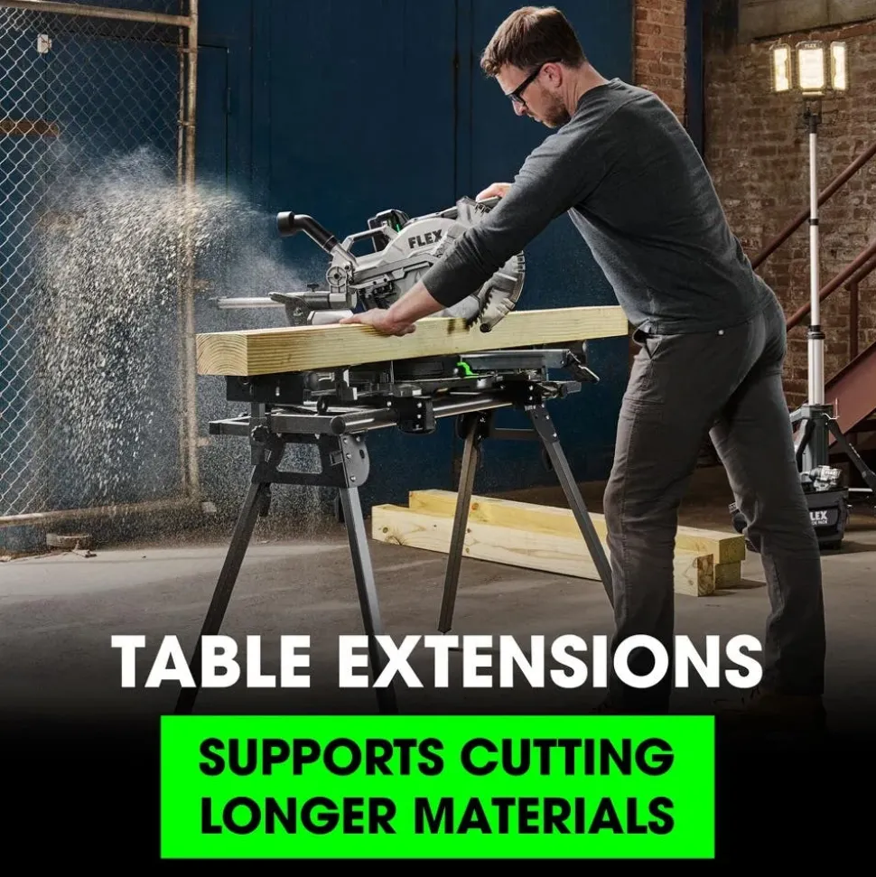 FLEX 24V Brushless 12" Cordless Dual Bevel Sliding Compound Miter Saw (Tool Only) FX7141A-Z