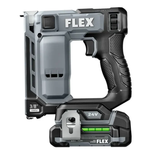 FLEX 24V Brushless 3/8" Stapler Kit FX4521-1A