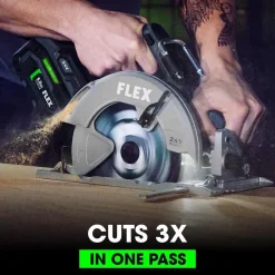 Flex 24V Circular Saw 7-1/4