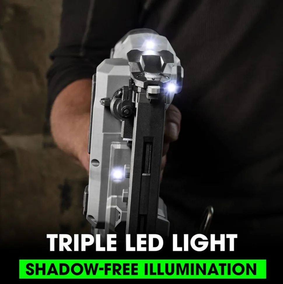 FLEX 24V 18GA 1/4" Narrow Crown Stapler 25Ah FX4511-1A