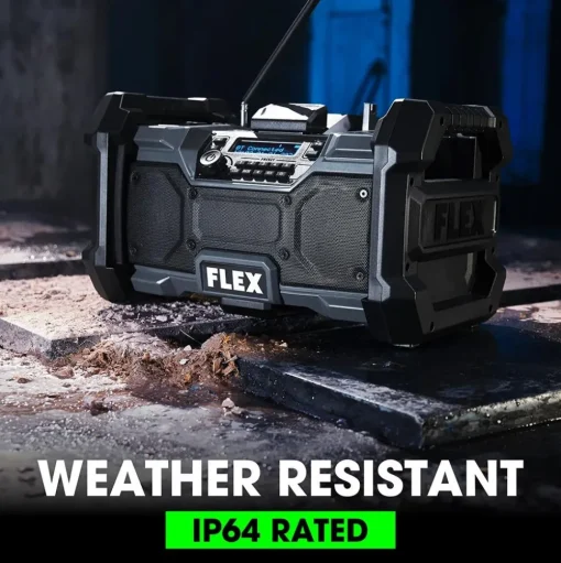Flex 24V Jobsite Radio IP64 Bluetooth (Tool Only) FX5351-Z