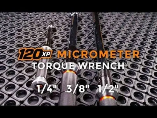 Gearwrench 1/2" Drive 120XP Micrometer Torque Wrench 30-250 ft/lbs. 85181