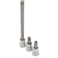 Gearwrench 84 Piece 1/4", 3/8" & 1/2" Drive Hex/Ball End Hex/Tamper Proof Torx/External Torx/Torx SAE/Metric Bit Set 80742